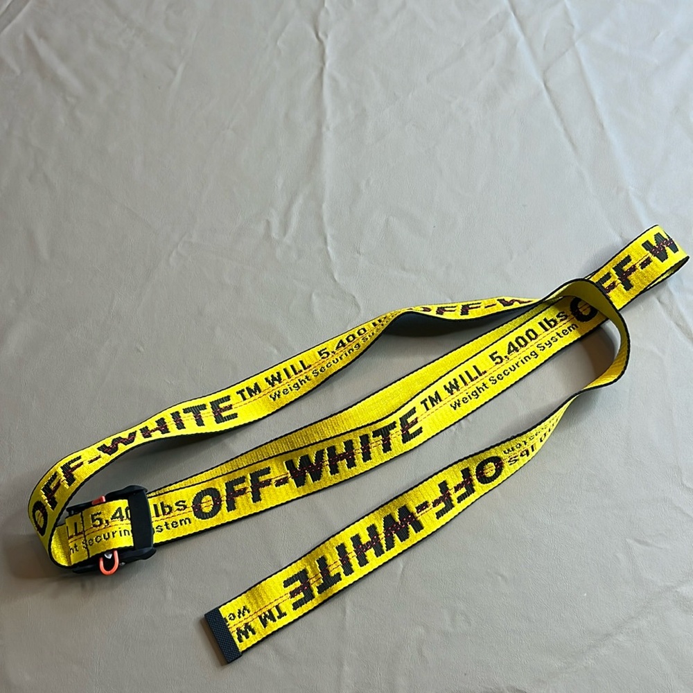 Classic Industrial OFF WHITE belt